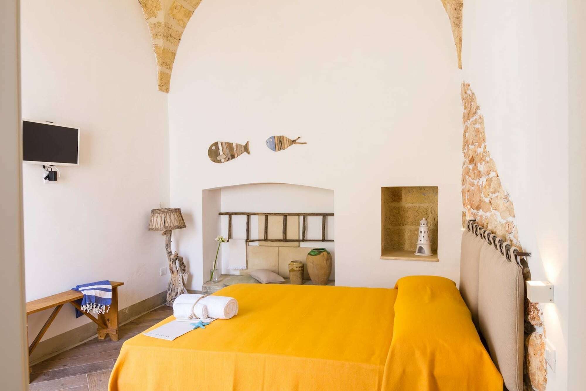 Bed and Breakfast Il Cortile Dei Nonni Morciano di Leuca Exterior foto
